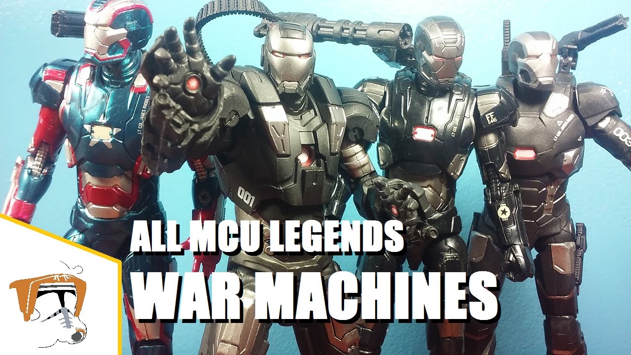 EVERY MCU Marvel Legends WAR MACHINE Figure EVER!