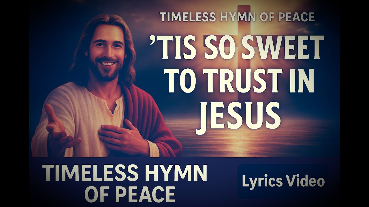 &rsquo;Tis So Sweet to Trust in Jesus (Lyrics Video) | Louisa M. R. Stead, 1882 &ndash; Timeless Hymn of Peace