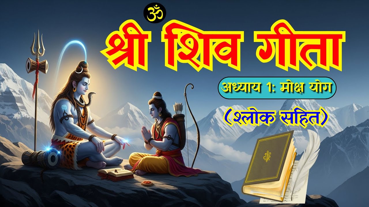 शिव गीता संपूर्ण हिंदी व्याख्या अध्याय - 1 | मोक्ष योग   Shiva Gita Chapter 1 in Hindi   #shivgeeta