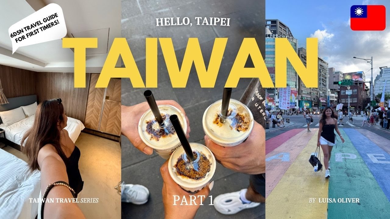 TAIWAN TRAVEL GUIDE 2025 🇹🇼 (6D5N Part 1) | Taipei Airport Process, Hotel Tour & Exploring Ximending