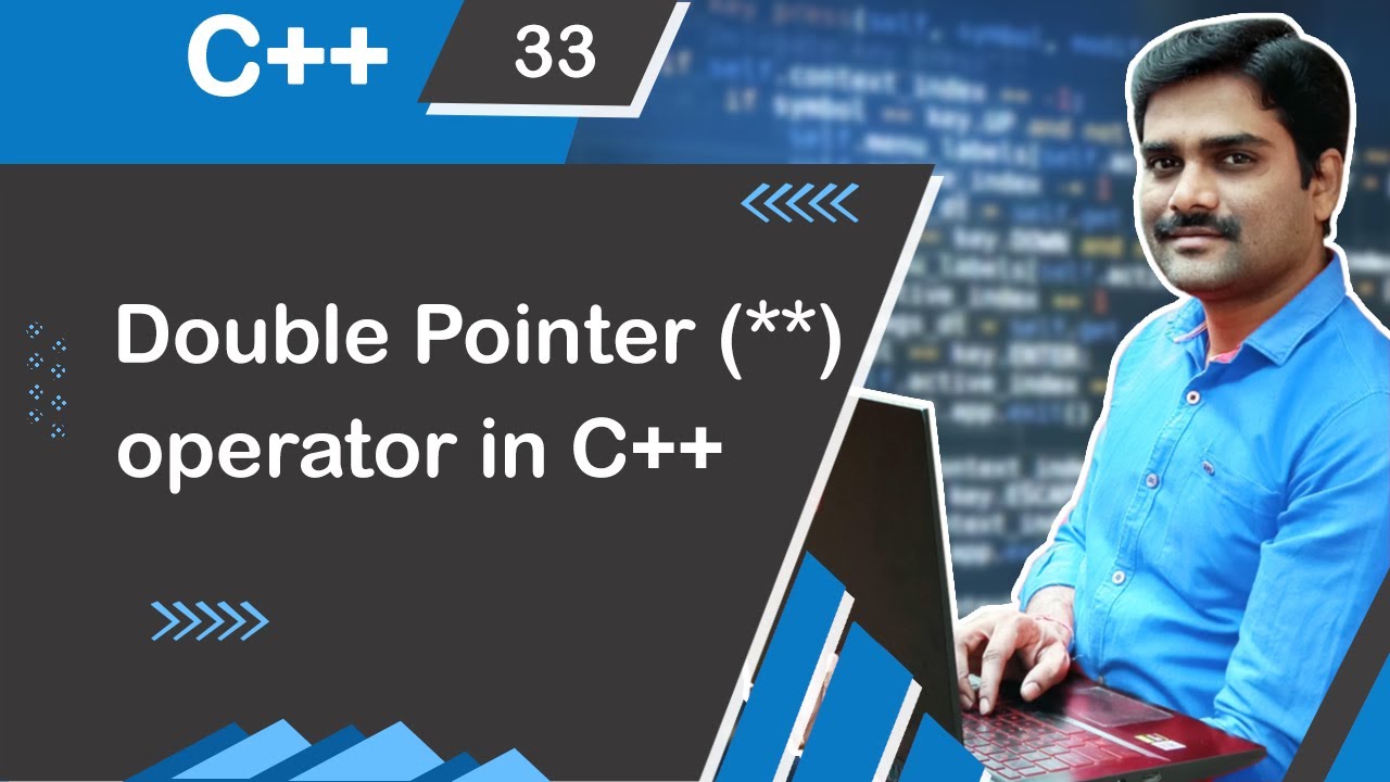 Двойной указатель в C++ — Учебник C++ 33 🚀