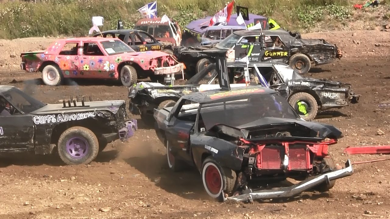 Гонки на выживание Gander Demolition Derby 2017 г. — Big Car Heat