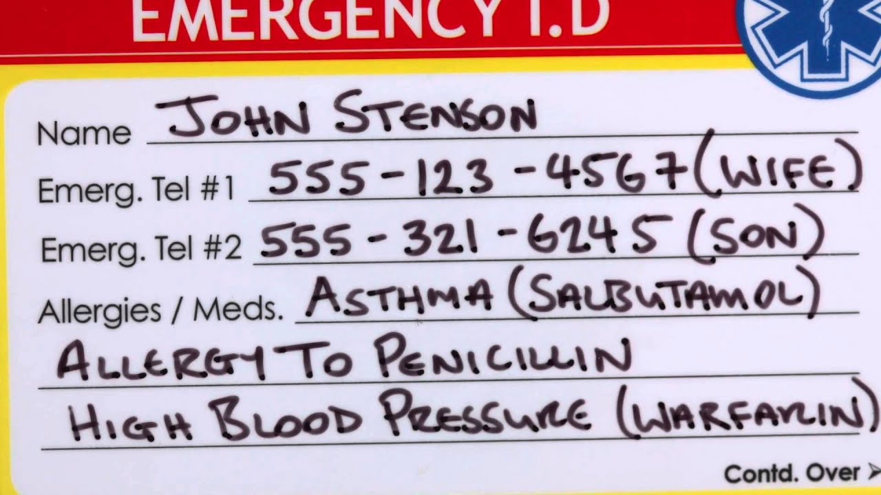 WORKER EMERGENCY ID - WSID04