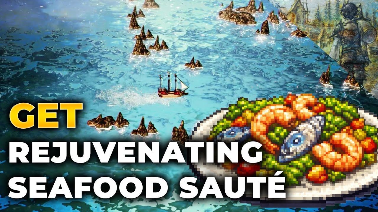 Octopath Traveler 0 – How to make the Rejuvenating seafood sauté (Full Completion Walkthrough)