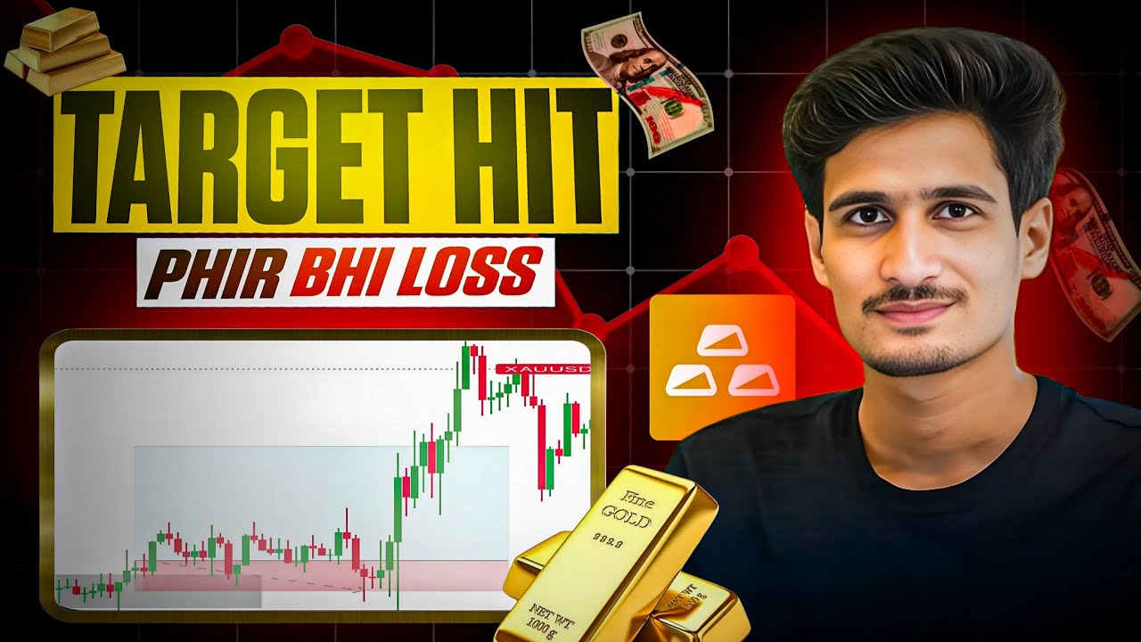 Target Hit… Phir Bhi LOSS 😭 | Gold Trading Vlog 