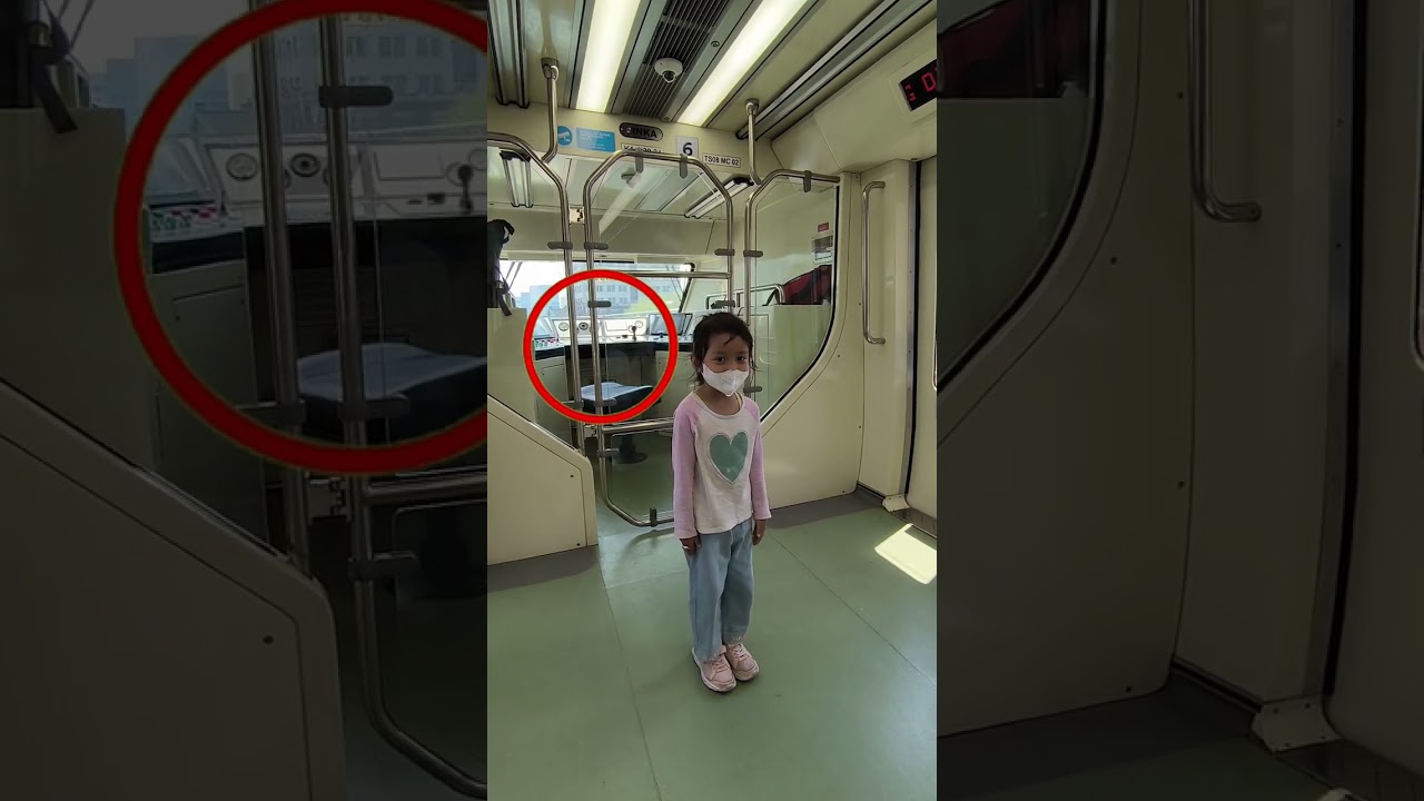 KERETA NYA JALAN SENDIRI GUYS | KERETA LRT | #keretaapi #kereta #keretaapiindonesia #lrt