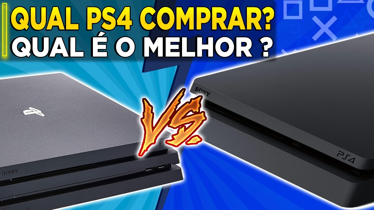 QUAL PS4 COMPRAR? DIFEREN&Ccedil;AS ENTRE PS4 FAT, SLIM E PRO