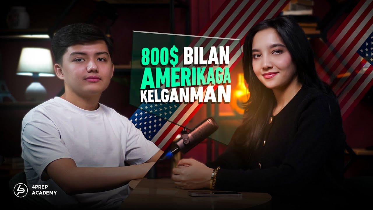 800$ bilan Amerikaga kelish!