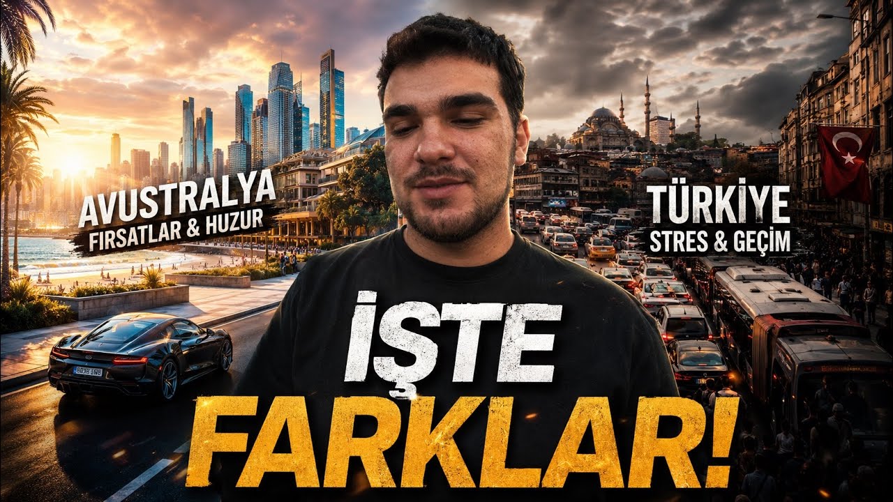 🇦🇺🇹🇷Avustralya’da Hayat Türkiye’den Daha mı Kolay? İşte Farklar!