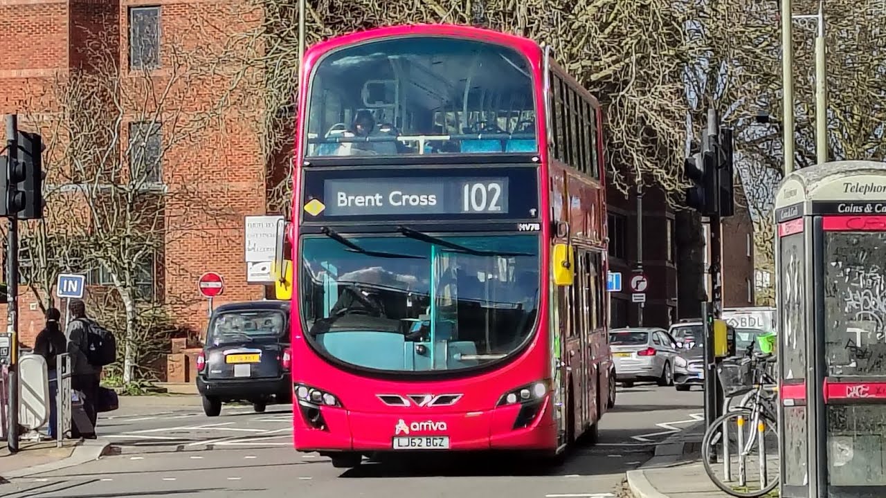 *soon getting electrics* journey on 102 | Gemini 2 B5LH | arriva london | LJ62BGZ 