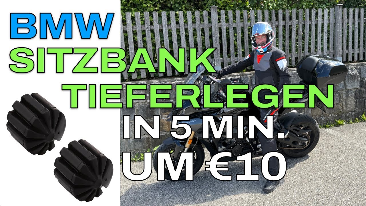 💡 BMW Sitzbank tieferlegen in 5 Minuten &ndash; um 10 Euro! 🔥