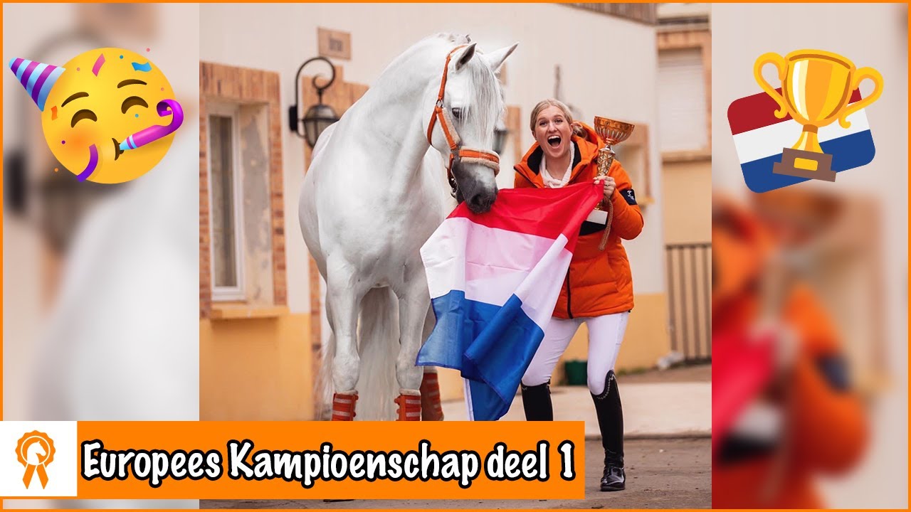 BRITT EN GEORGE WINNEN GOUD IN PARIJS!!!!! | PaardenpraatTV