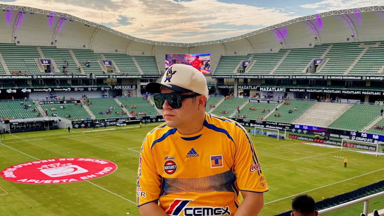 La banda de tigres en mazatlan en calidad de visitante para el partido de la J6 del A25