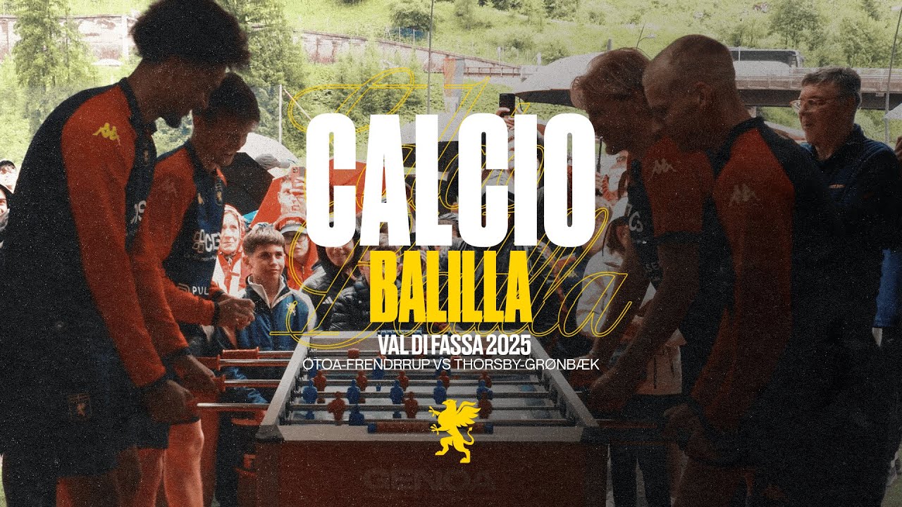 OTOA-FRENDRUP vs THORSBY-GRØNBÆK | SFIDA A CALCIO BALILLA AL PULSEE GENOA VILLAGE 🎱
