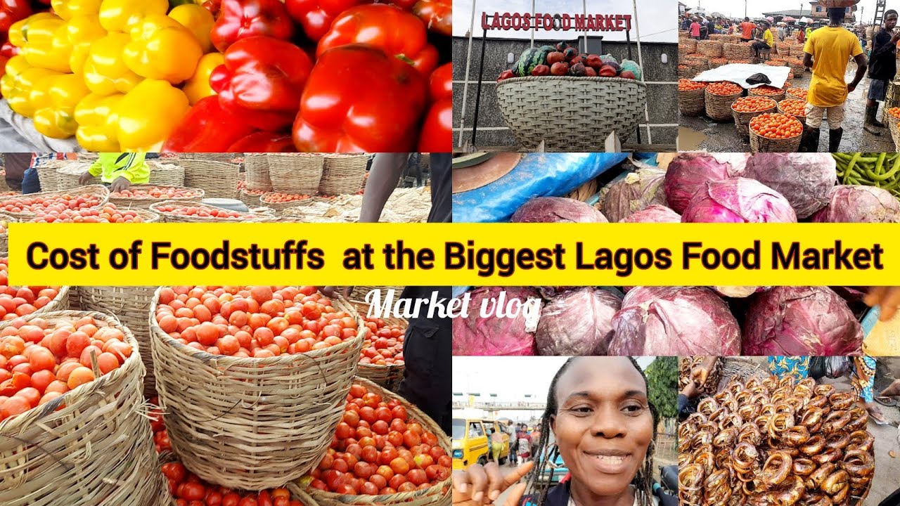 Текущая цена на продукты питания в Mile 12 Lagos || Крупнейший продуктовый рынок в Лагосе #2024