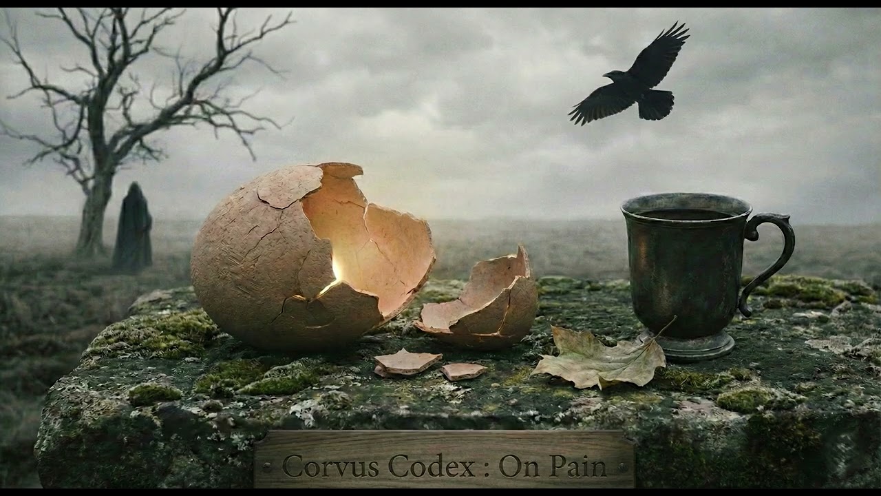 Corvus Codex - On Pain (Official Lyric Video) | Dark Alternative Metal & Shoegaze |Khalil Gibran|