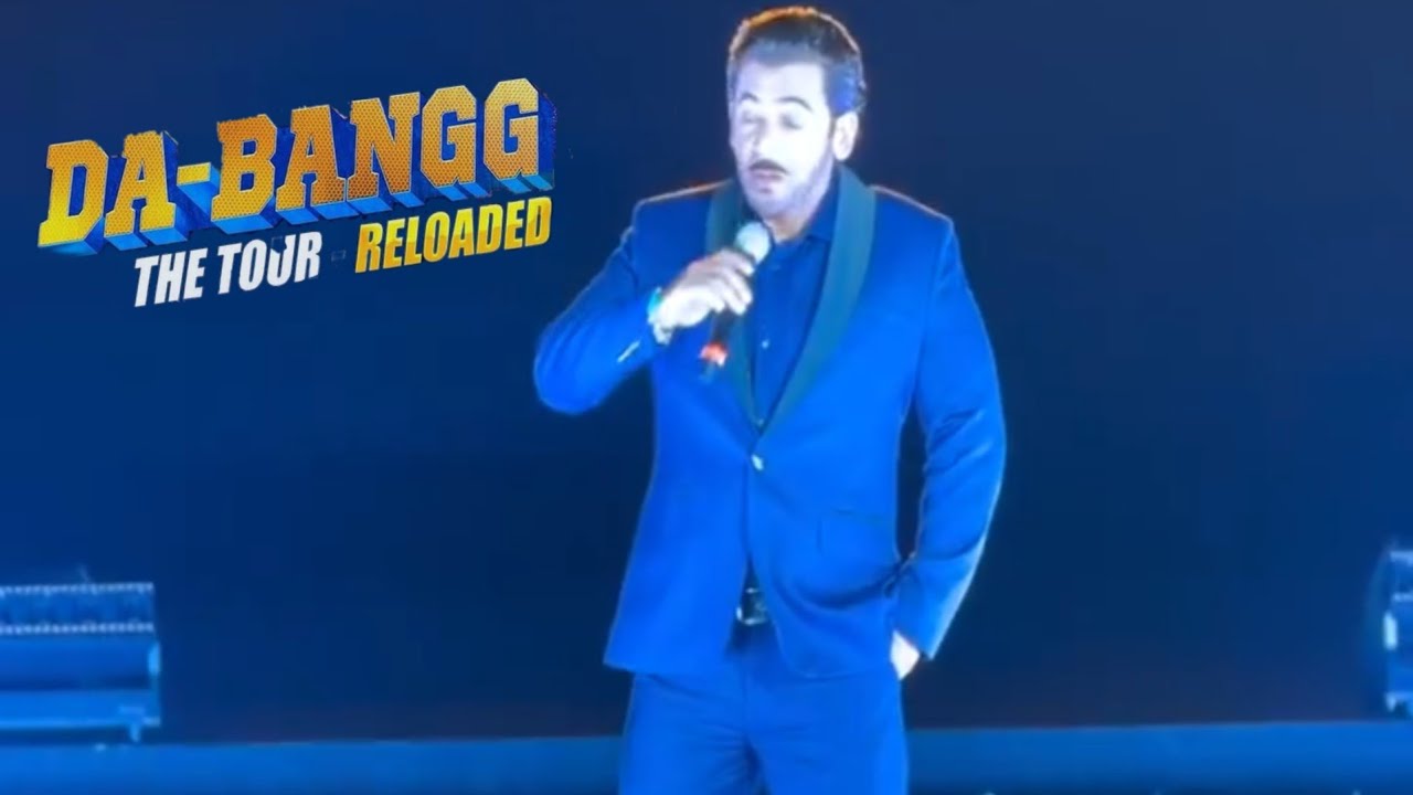 Sunil Grover As Salman Khan In Qatar For Dabangg Tour Reloaded 2025...