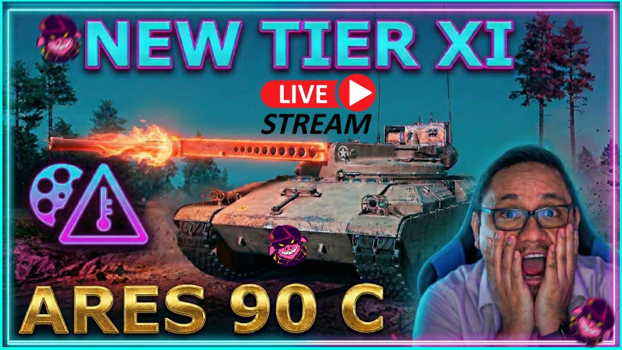 DISFRUTANDO AL ARES 90C ANTES DEL NERF world of tanks Tips sir8j