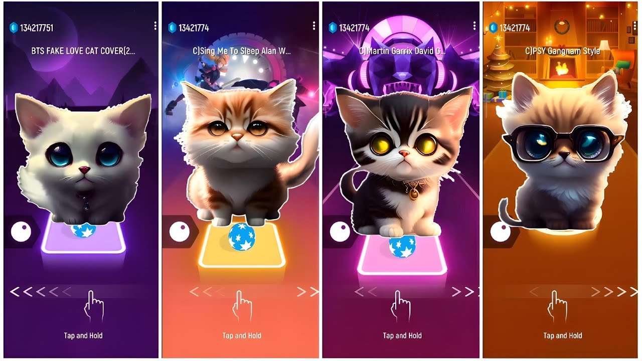 CAT BATTLE DANCE | BTS LOVE | SING ME TO SLEEP | MARTIN GARRIX SO FAR AWAY | PSY GANGNAM STYLE