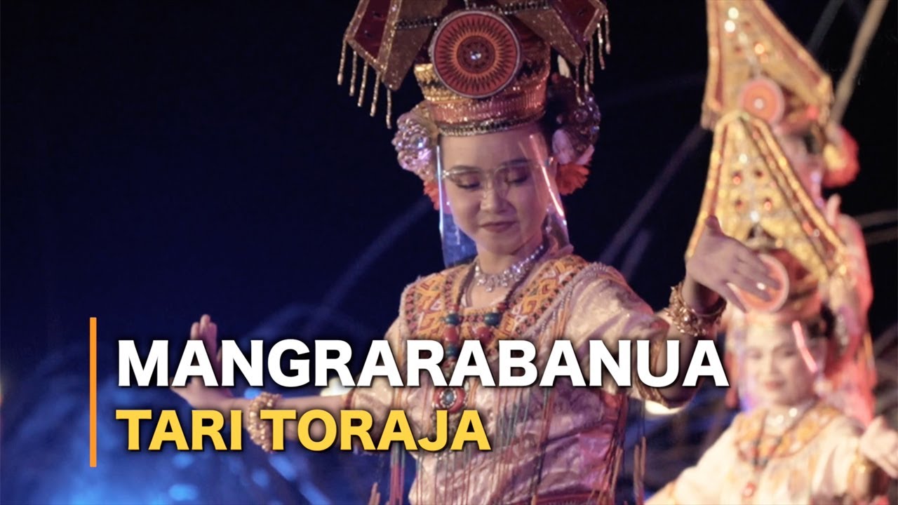 TARIAN TORAJA YANG KEREN! Tari Mangrarabanua | Mammiri art