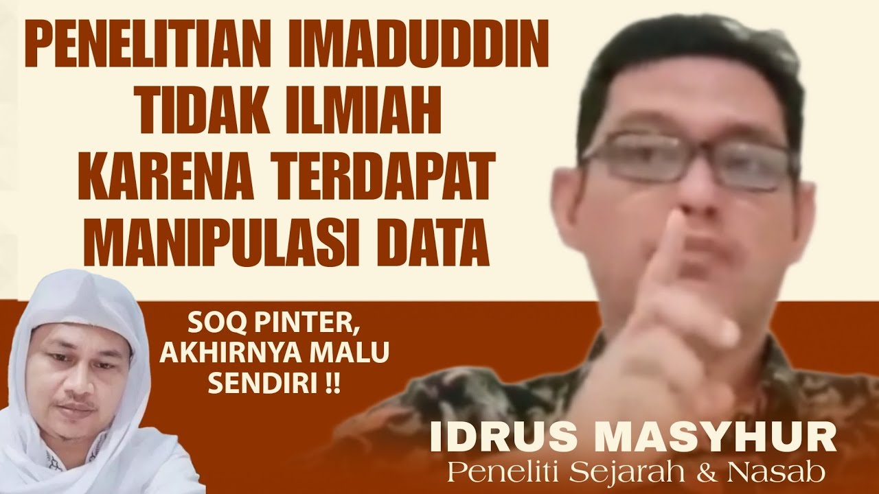 Sejarawan ini bungkam Imaduddin 