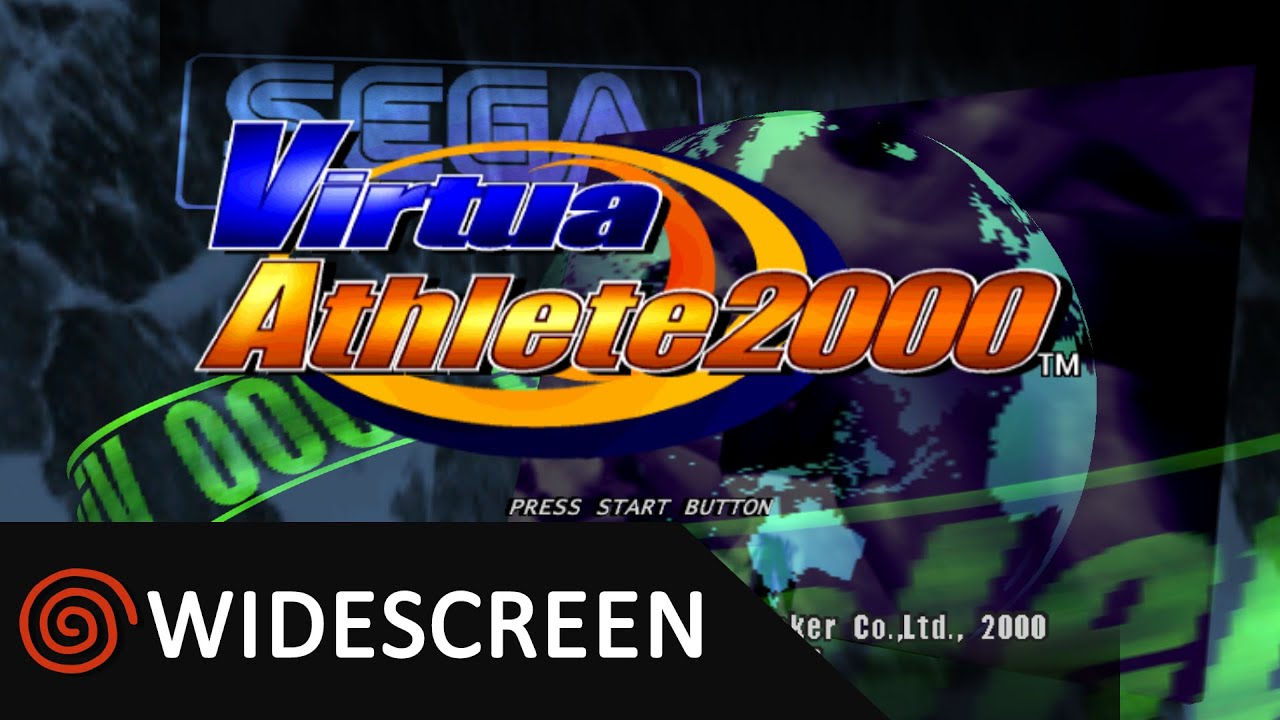 Virtua Athlete 2000 - Sega Dreamcast - RetroArch Flycast widescreen 1080p60 『バーチャ アスリート 2K』
