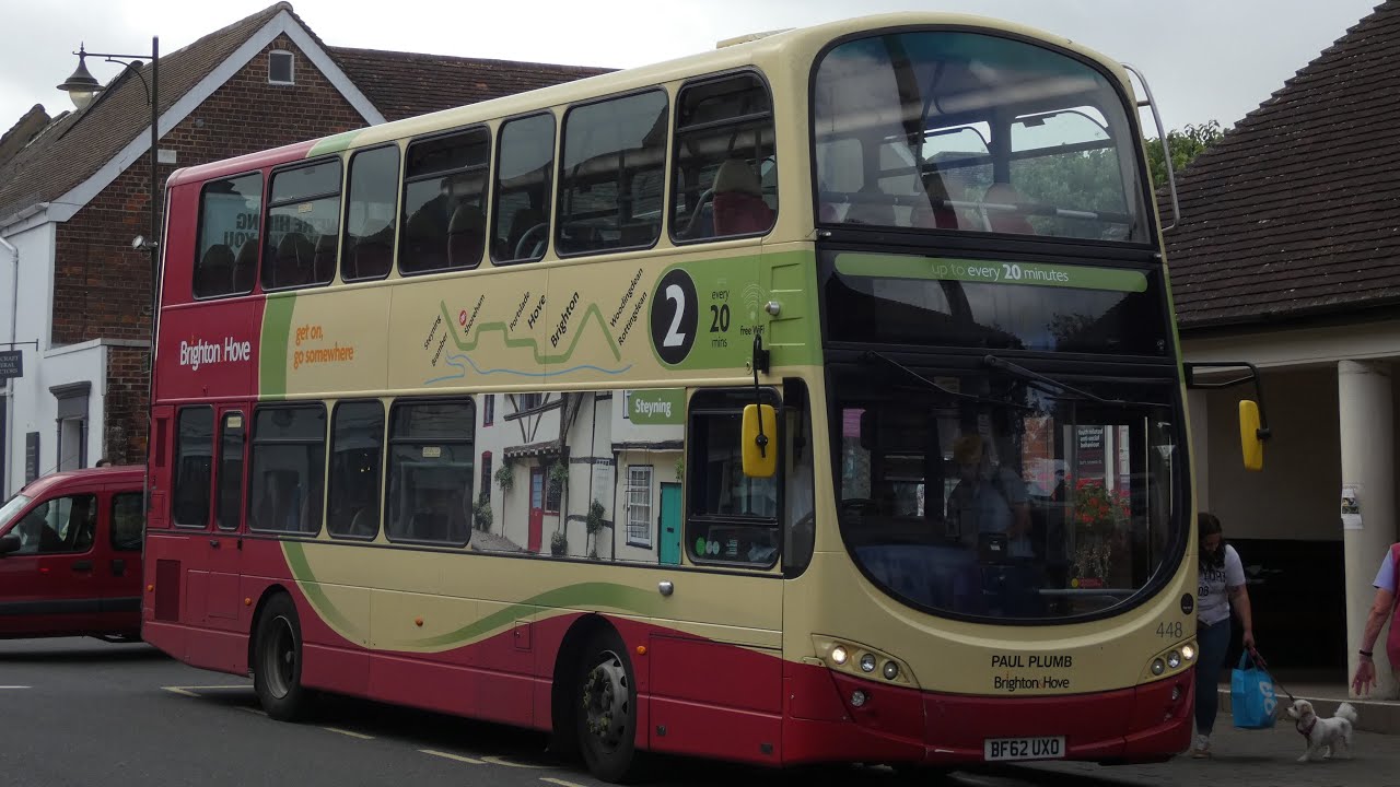 *Thrash* Brighton & Hove Buses | B5LH Wright Gemini | 448 (BF62 UXO) | 2