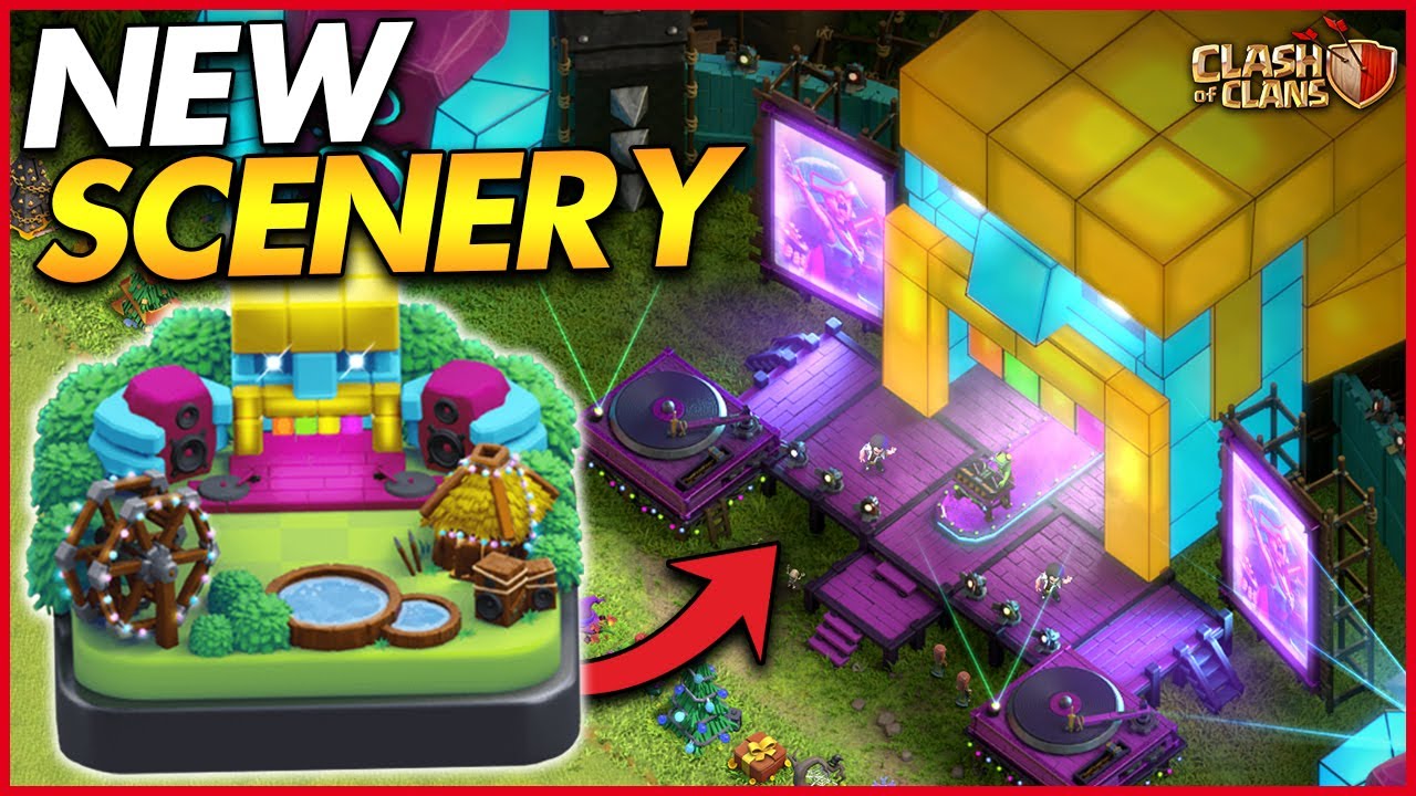 GETTING THE 9TH CLASHIVERSARY SCENERY!! | Town Hall 14 Let's Play - Clash of Clans