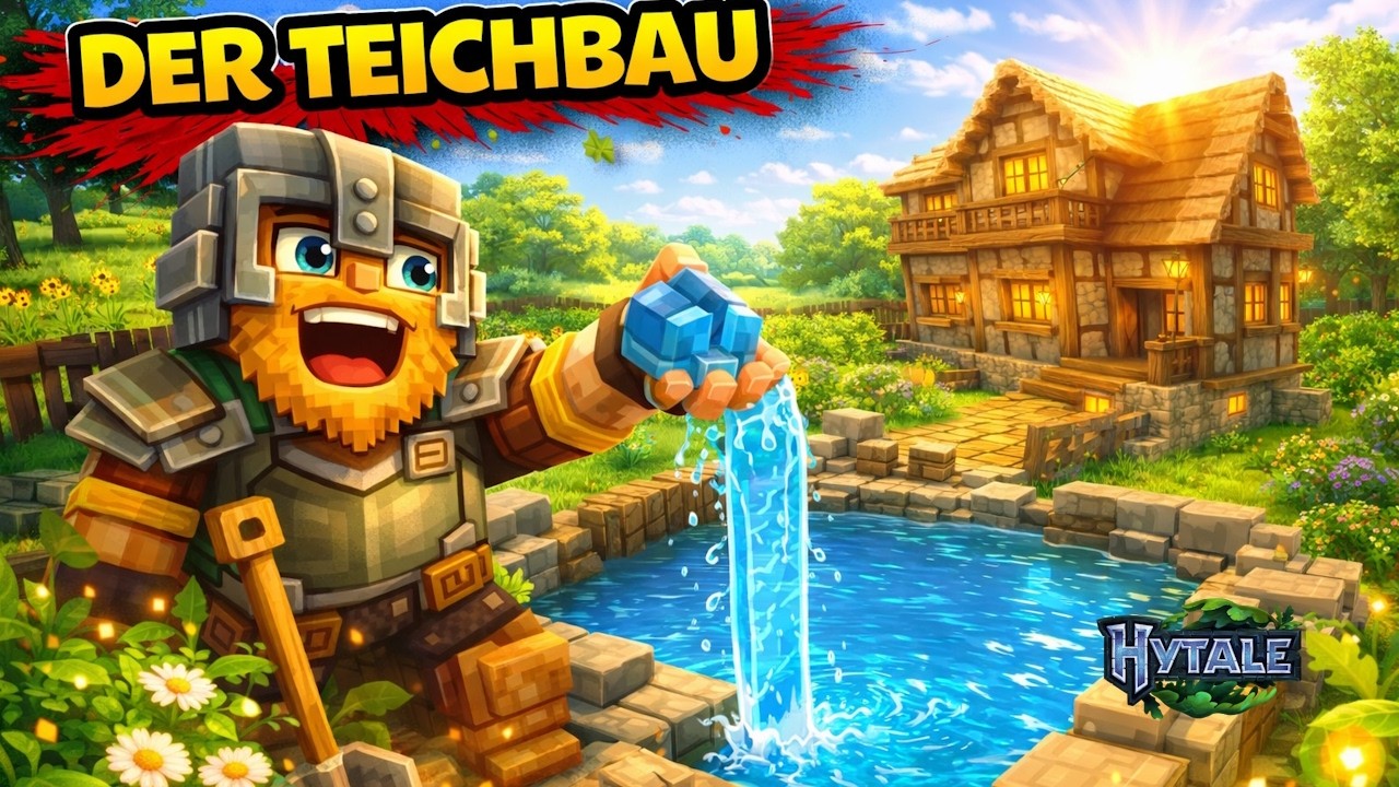 LP Hytale #45 - ab ins Beet und Teichbau