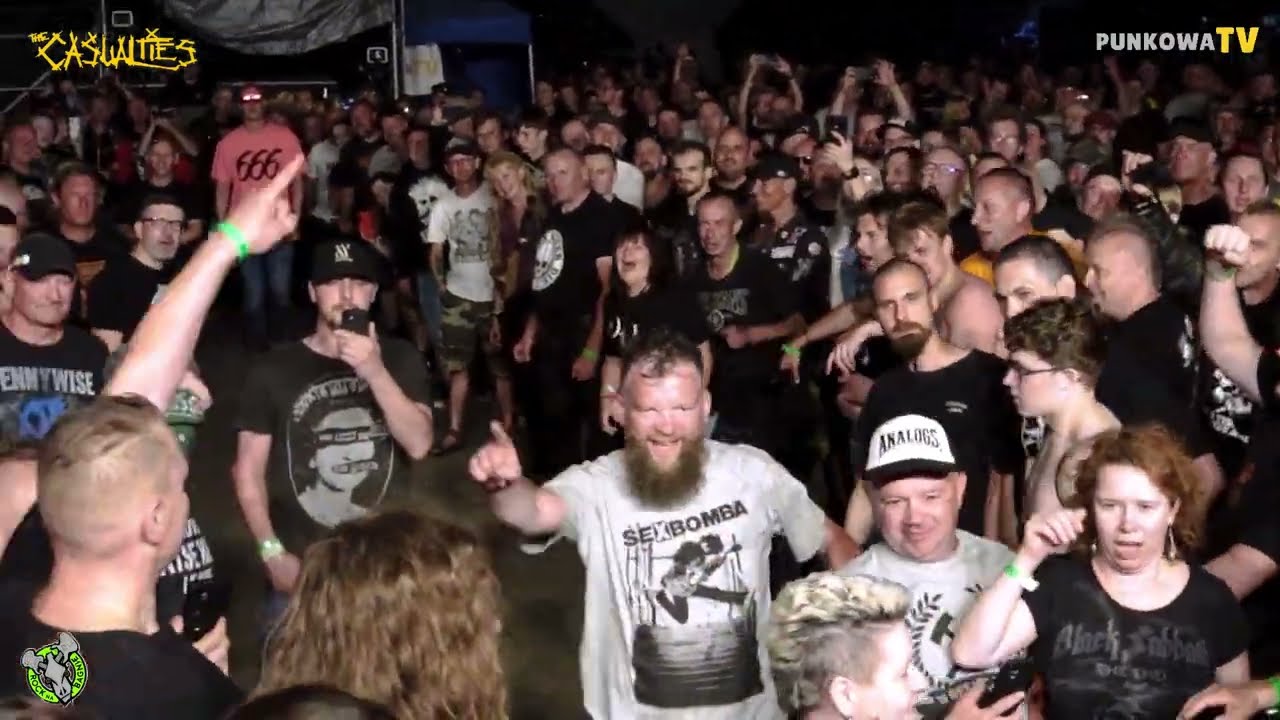 The Casualties - Running Through The Night / Riot - ROCK NA BAGNIE 2024 - POLAND