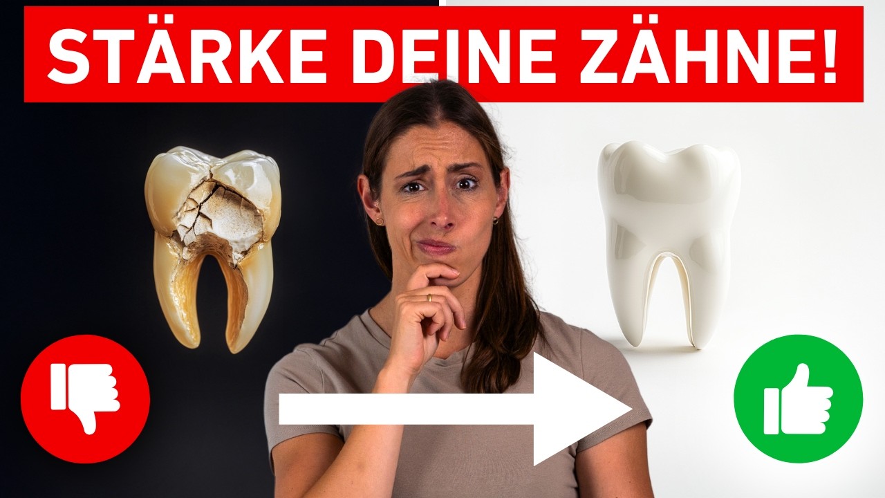 Die besten Lebensmittel für starke und gesunde Zähne!
