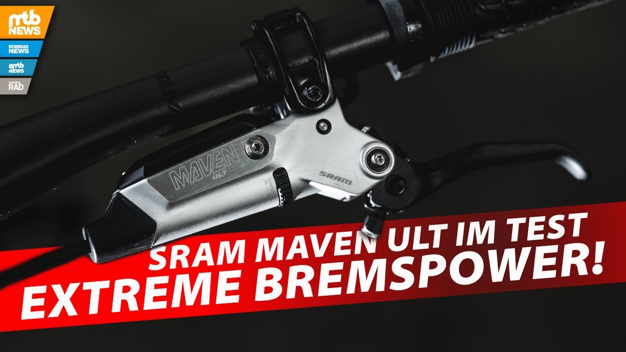 SRAM Maven: Neue Bremse mit 50 % mehr Bremskraft – für Downhill und E-Bike