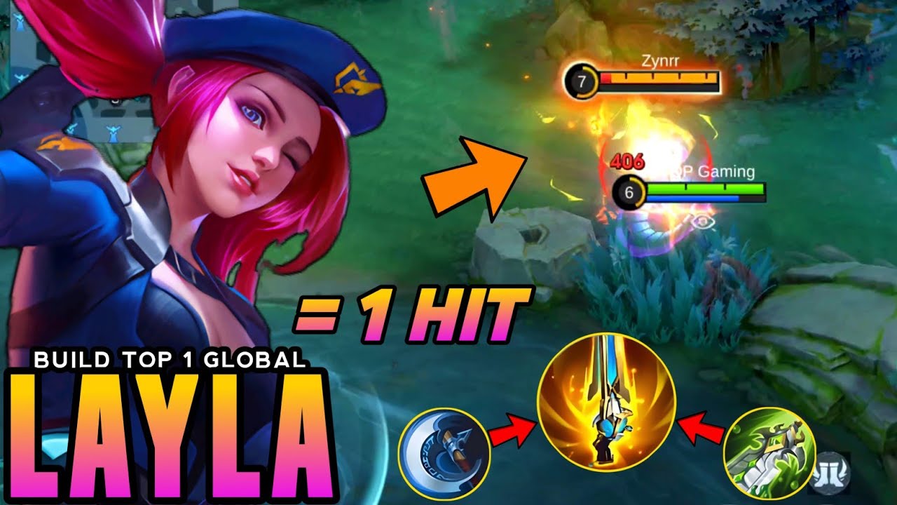FINALLY!! LAYLA BEST BUILD & EMBLEM TO SOLO RANK IN 2025! 💀 (must try) - MLBB