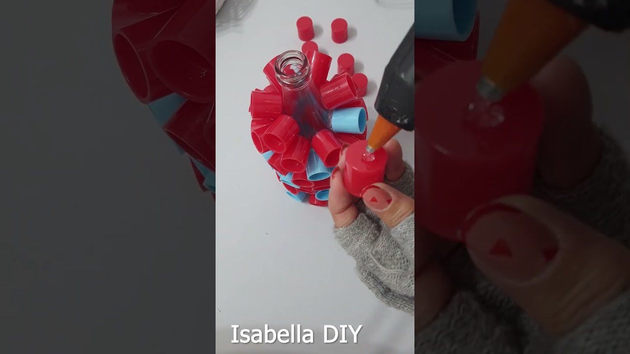 Проектирование бутылки с пробками и создание кувшина #isabelladiy #craftideas #easy #diyideas #howto