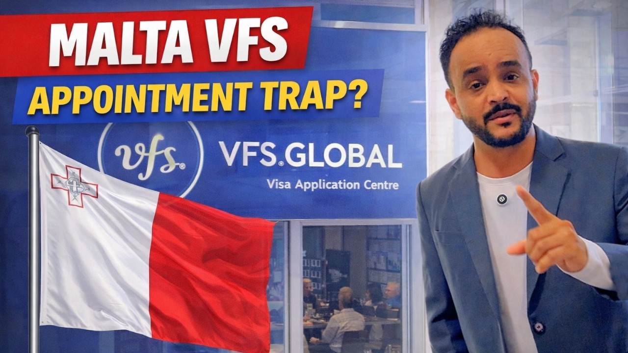 Malta Work Visa VFS Appointment Trap | Malta Work Permit 2026 | Tabrez Malik