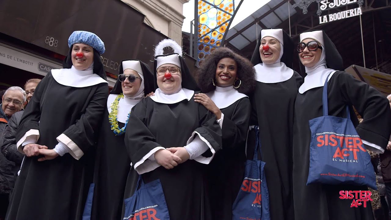 SISTER ACT en el Mercat de la Boqueria de Barcelona