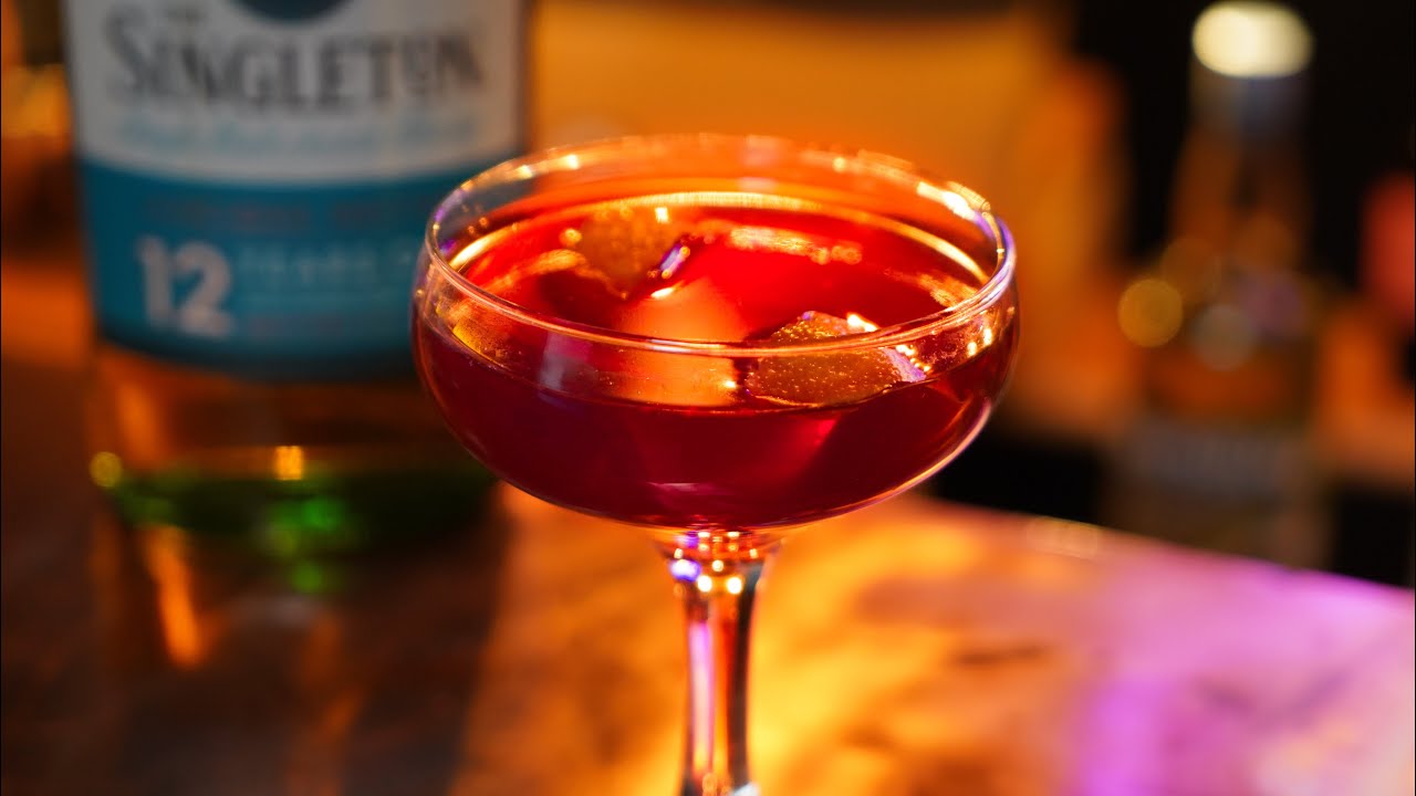 Manhattan & Rob Roy Cocktail Tutorial / Four Seasons Cocktail Box / #BarschuleFreiburg #Liminto