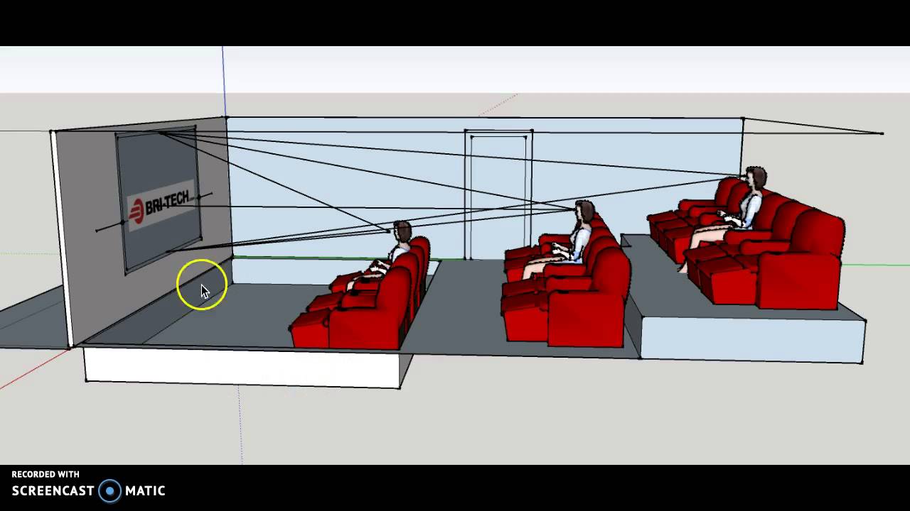Bri-Tech Immersa Theater Seating Layout | Home Theater Long Island