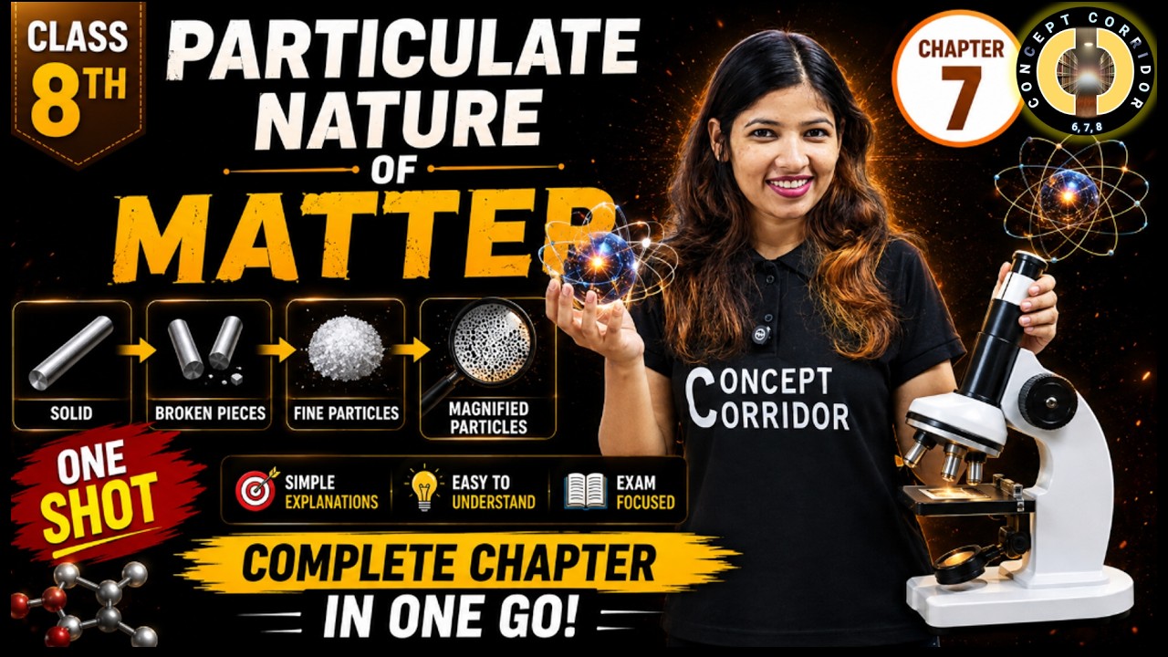 Particulate Nature of Matter | Chapter 7 One Shot | Class 8 Science | NCERT Curiosity