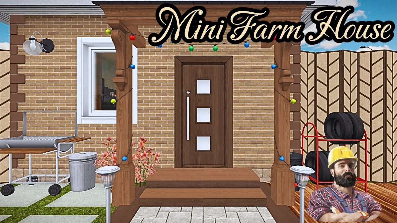 Mini Farm House Flipper Mobile Decoration 176