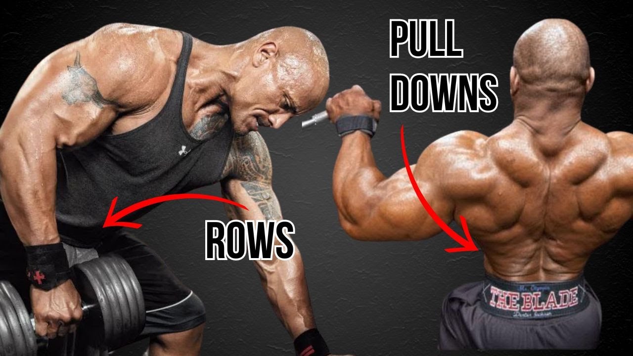 Pull-Downs VS Rows - Which is Better? (Anatomy Explained)