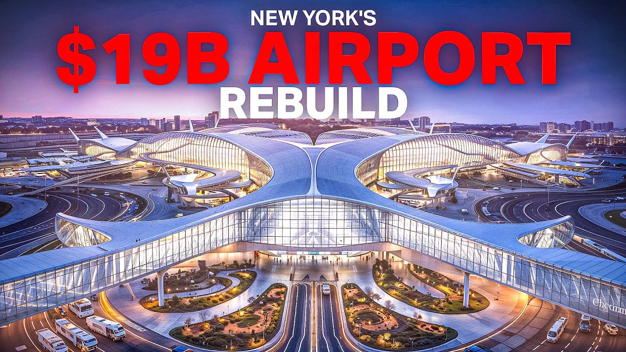 Unveiling New York's $19 Billion Airport Rebuild | JFK