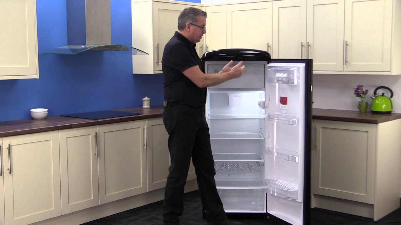 Gorenje Retro Chic RB60299OBK Tall Fridge with Ice Box