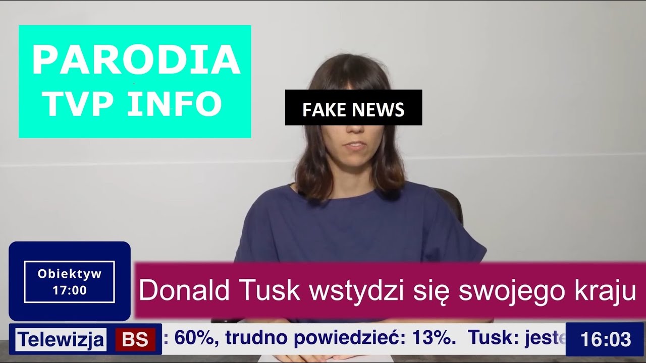 #2 Donald Tusk i inwestycje - parodia TVP Info | Wiadomości BS