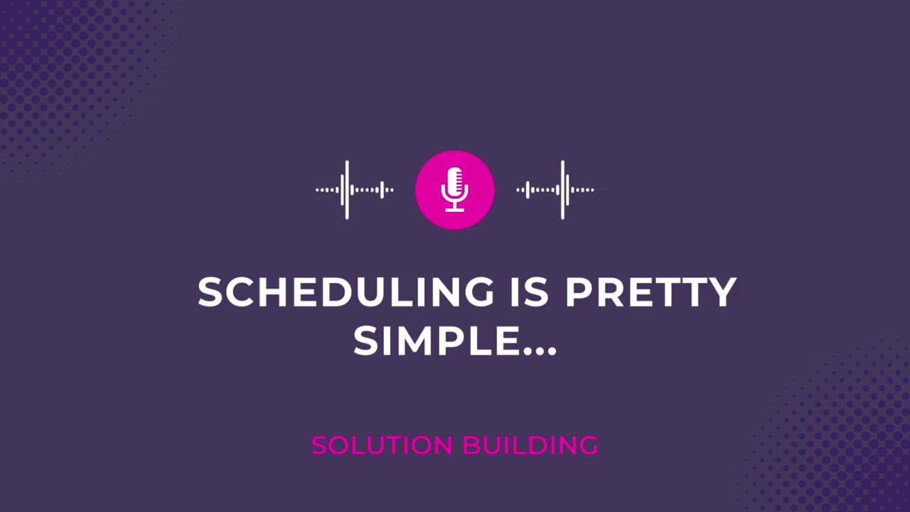 Scheduling is Pretty Simple... #construction #business #podcast