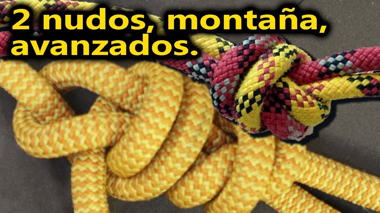 2 nudos avanzados para montaña