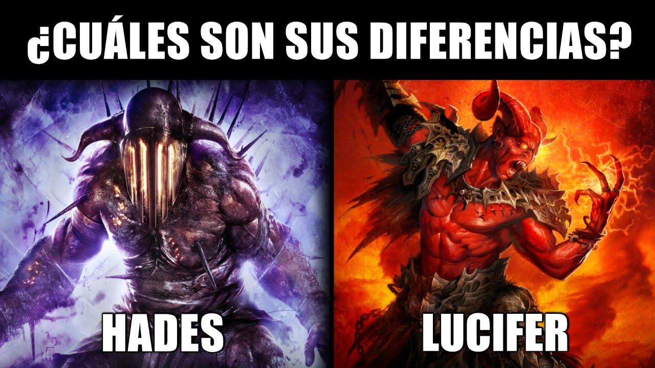 &iquest;CU&Aacute;L ES LA DIFERENCIA DE HADES Y LUCIFER | SATAN&Aacute;S? (Mitolog&iacute;a Griega | Creencias) +Similitudes🔥