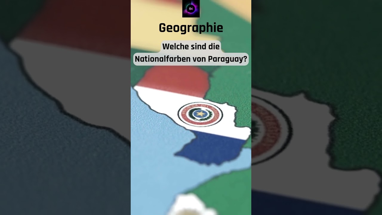 Welche sind die Nationalfarben von Paraguay? Paraguay Quiz