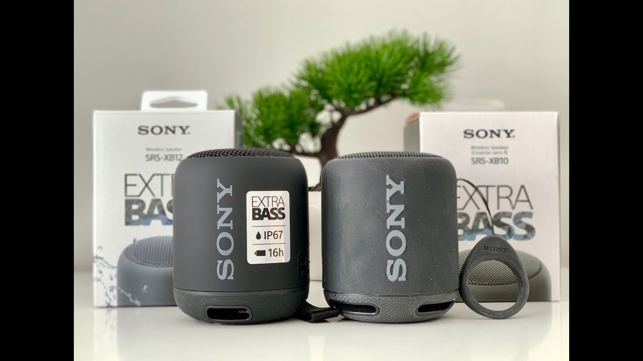 Sony XB12 vs Sony XB10 Sound-Comparison