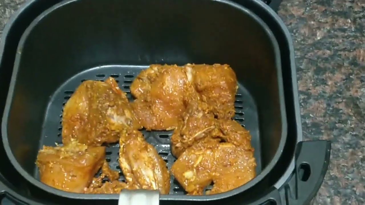 Guilt/Oil free chicken tikka recipe in air fryer  #healthylifestyle #winterspecial #airfryerrecipes